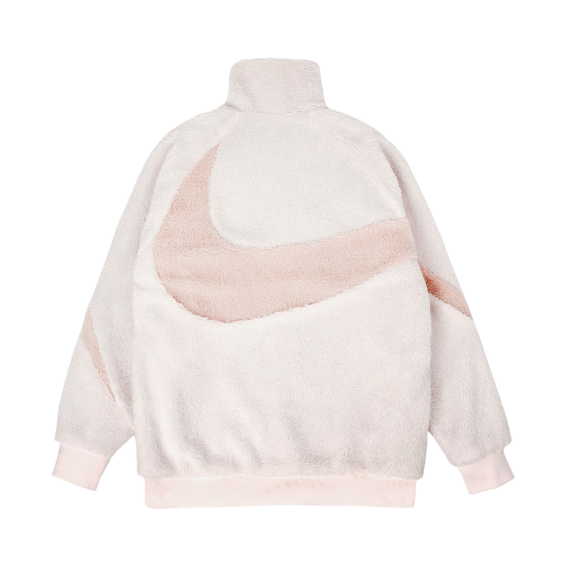 BQ6546-640 Nike Big Swoosh Full Zip Jacket Light Soft Pink Pink Oxford - #2