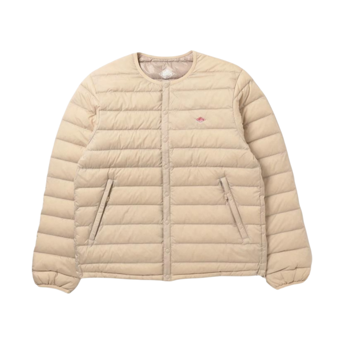 (W) 단톤 이너 크루넥 자켓 오이스터((W) Danton Inner Crewneck Jacket Oyster)