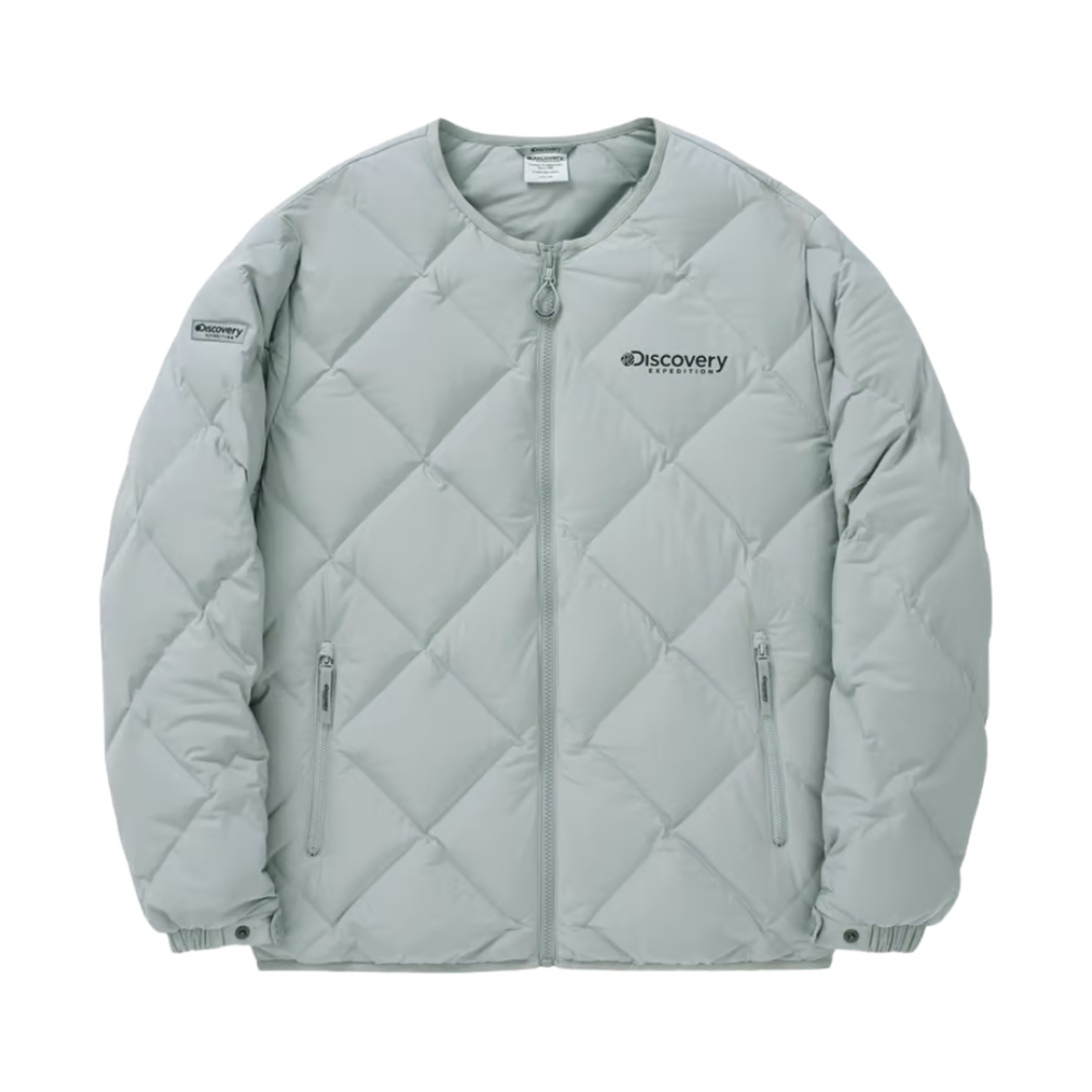 디스커버리 익스페디션 디하스 U 넥 튜브 구스 다운 라이트웨이트 패딩 그레이(Discovery Expedition Dihas U Neck Tube Goose Down Lightweight Padding Grey)