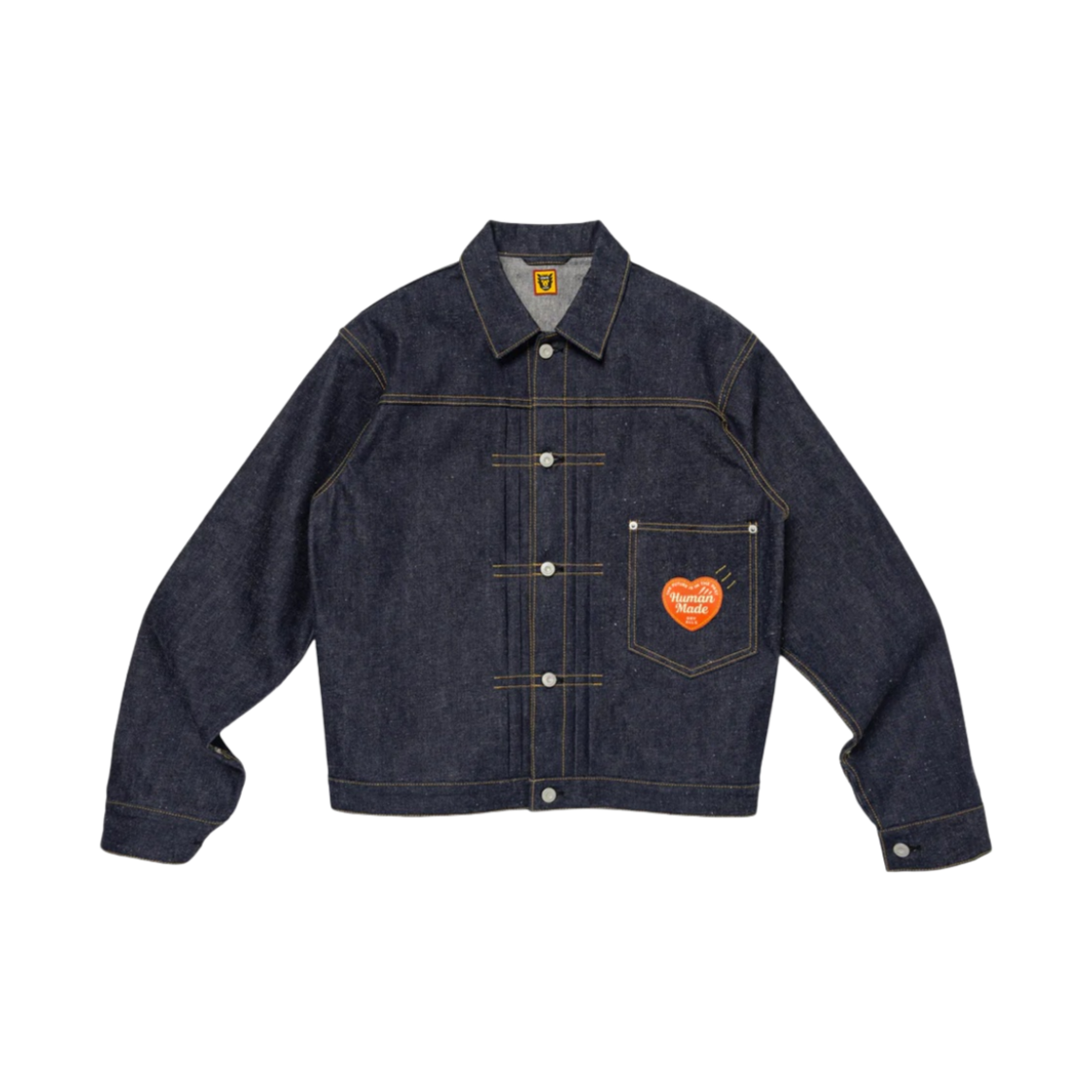 HM28JK005 Human Made Denim Work Jacket Past Indigo