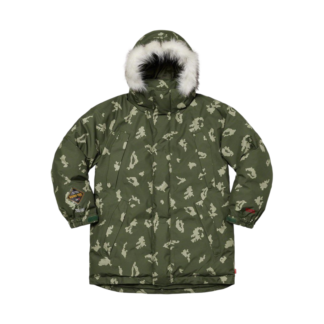 슈프림 고어텍스 700-필 다운 파카 올리브 러시안 카모 - 21FW(Supreme Gore-Tex 700-Fill Down Parka Olive Russian Camo - 21FW) - 1
