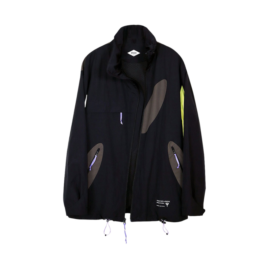 YPA24AWJPBK Youche AR Shell Windbreaker Black