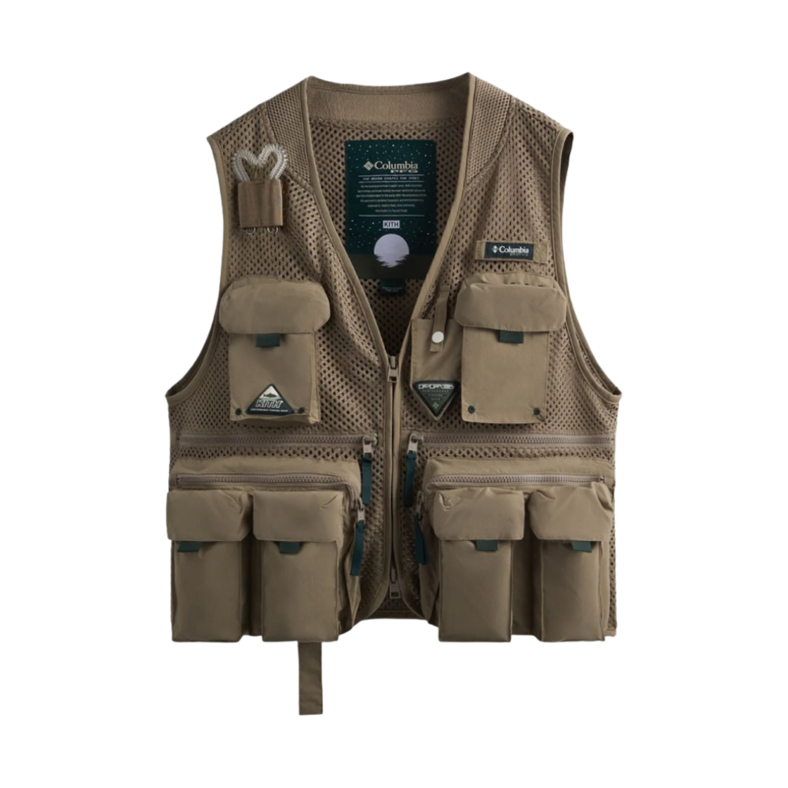 키스 x 콜롬비아 PFG 쿨 크리크 베스트 페블(Kith x Columbia PFG Cool Creek Vest Pebble) - 1