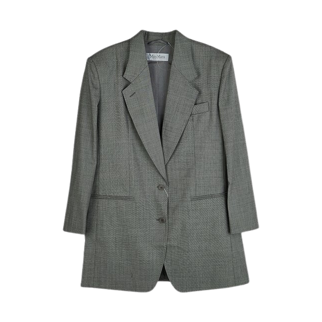 GUELFO-001 (W) Max Mara Guelfo Wool Jacket Grey