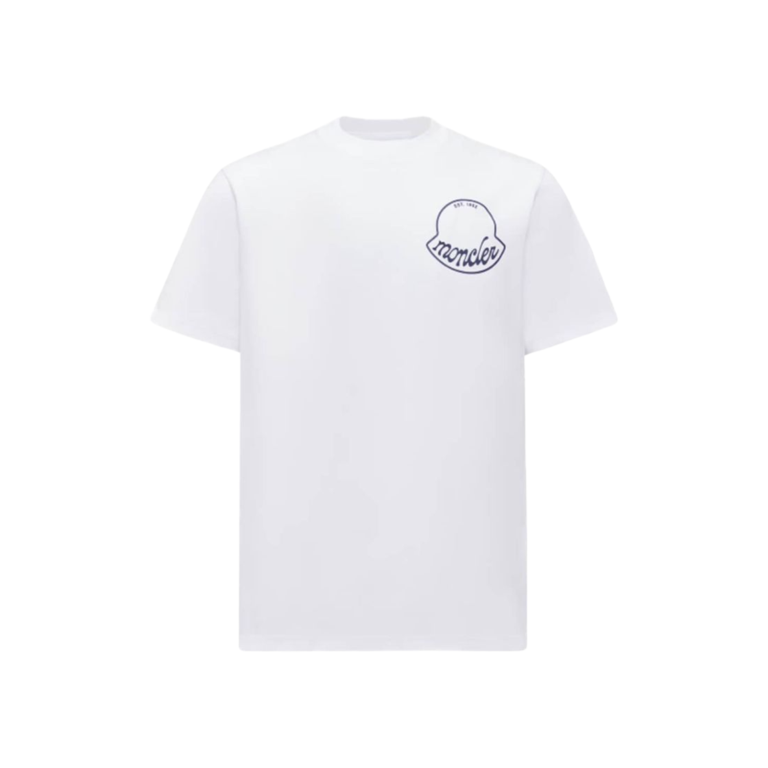 K2-091-8C00013-89AJS-00A Moncler Logo Cotton T-Shirt White - 25FW