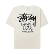 Stussy Pigment Dyed Classic Gear T-Shirt Natural