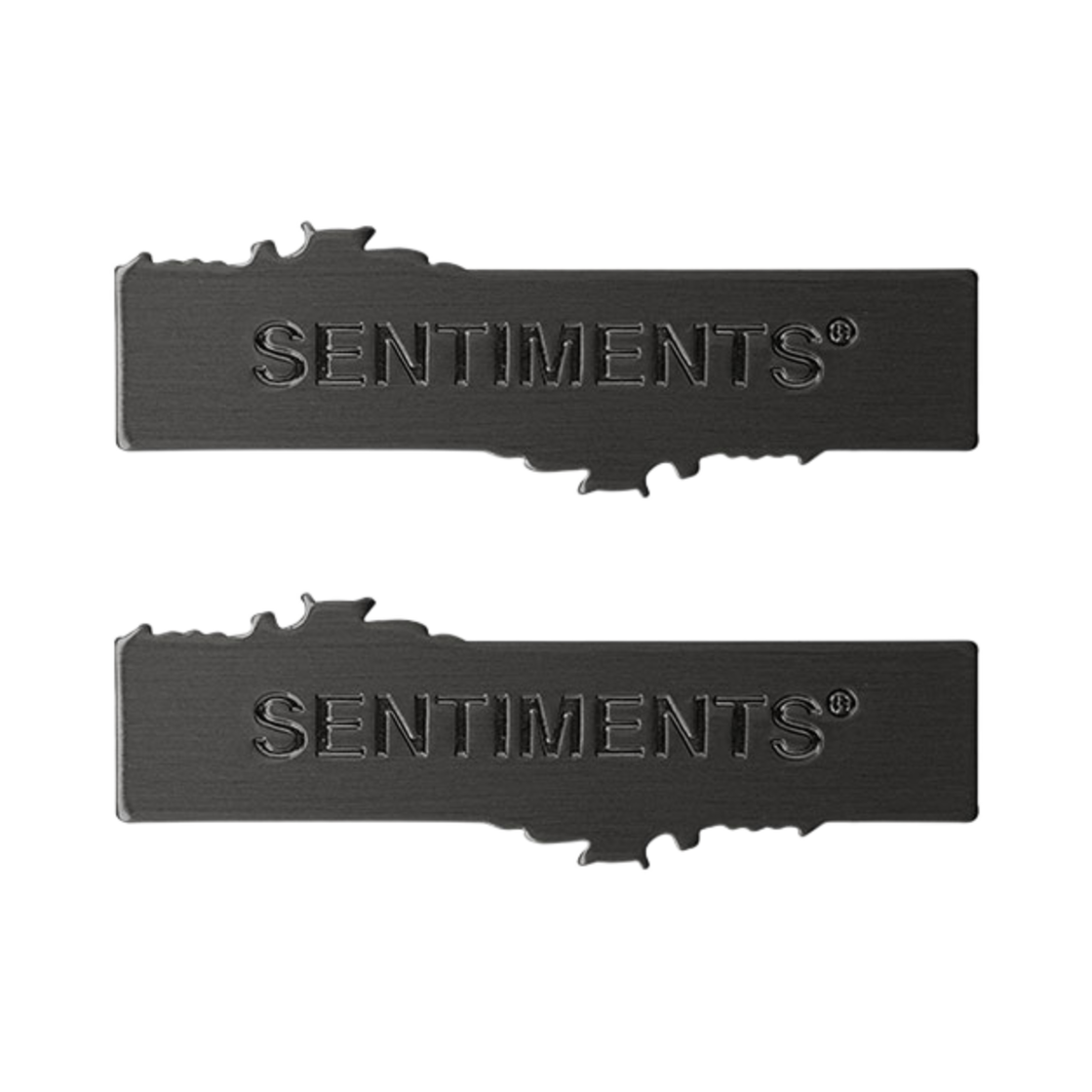 NO566B Sentiments No.566 Hair Pin 2Set Black