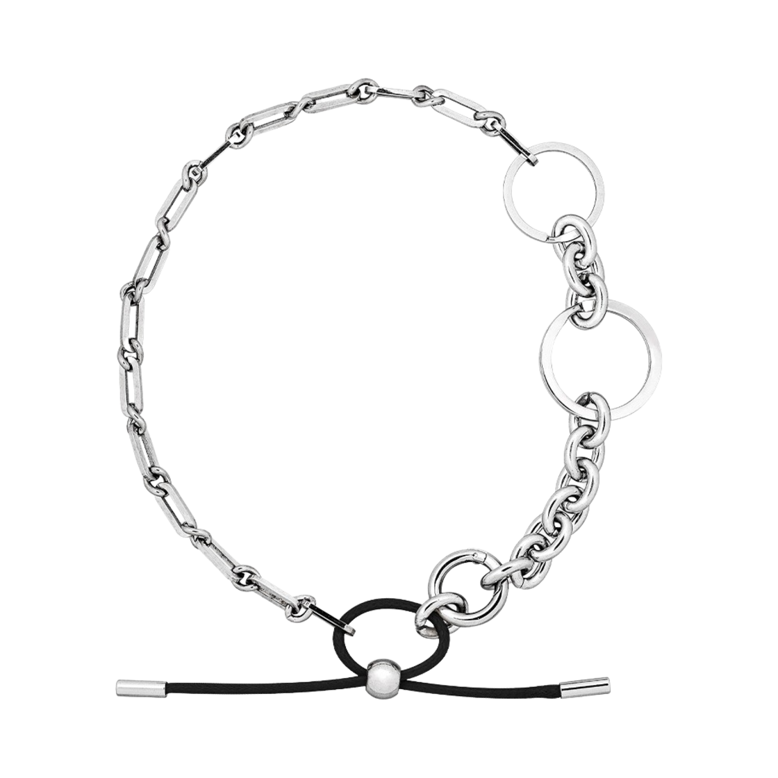 no499b Sentiments No.499 Necklace Black