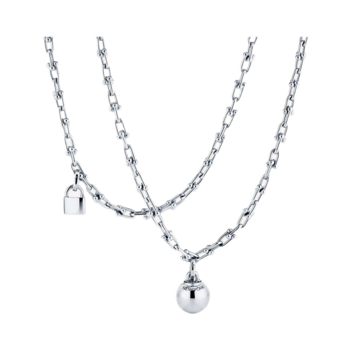 티파니 앤 코 하드웨어 스몰 랩 네클리스 스털링 실버(Tiffany & Co. HardWear Small Wrap Necklace Sterling Silver) - 2