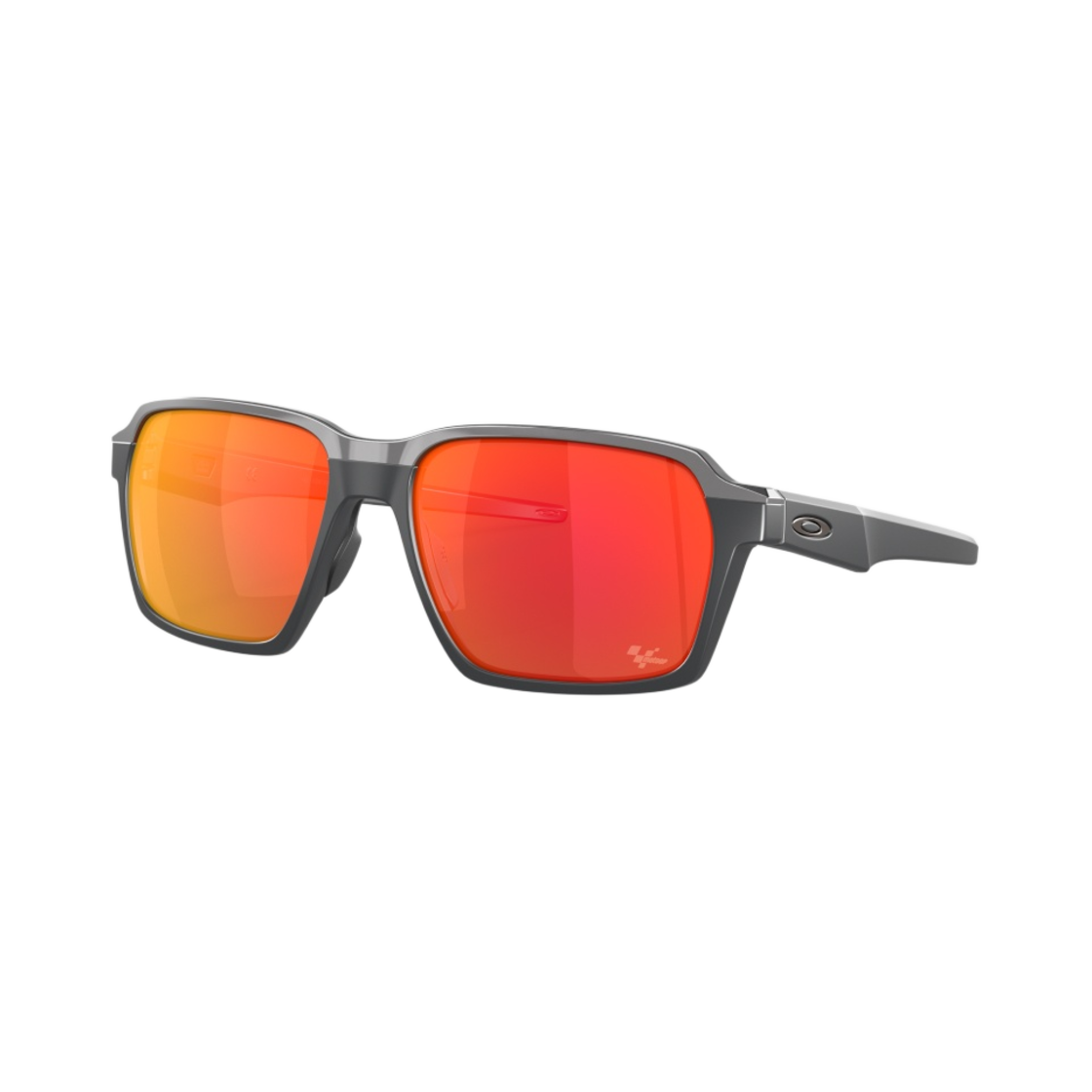오클리 팔레이 모토GP 컬렉션 매트 카본 프레임 프리즘 루비 렌즈 하이 브릿지 핏(Oakley Parlay MotoGP Collection Matte Carbon Frame Prizm Ruby Lenses High Bridge Fit) - 1