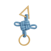 Bottega Veneta Triangle Keyring Windswept