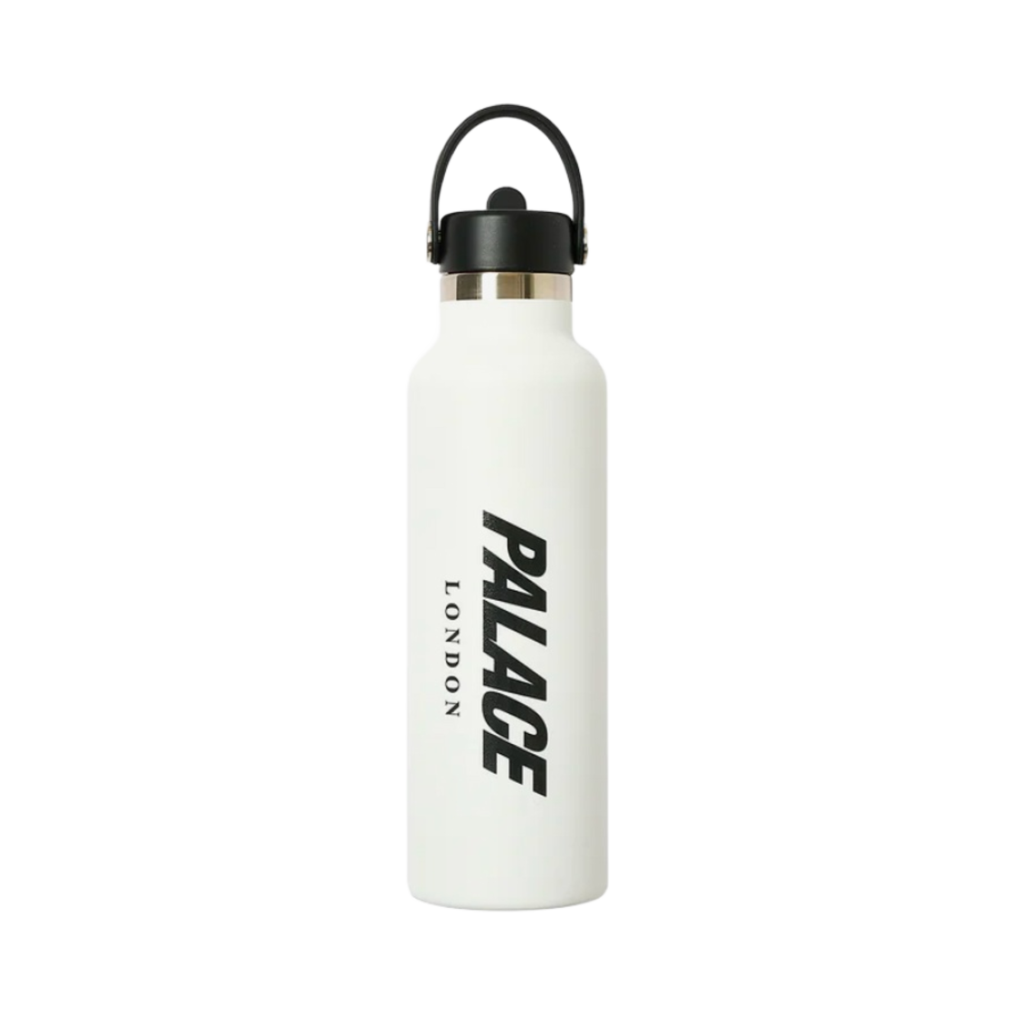 - Palace Hydro Flask 21 oz. Standard Mouth White (With Flex Straw Cap) - 23FW