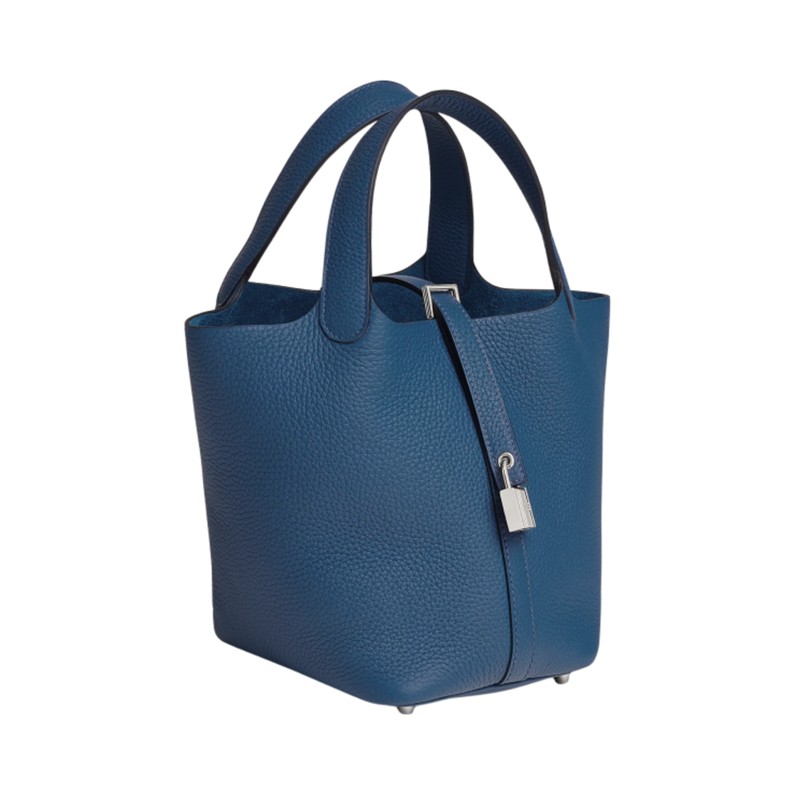 에르메스 피코탄 락 18 백 클레망스 & 팔라듐 하드웨어 블루 타이(Hermes Picotin Lock 18 Bag Clemence & Palladium Bleu Tie) - 2