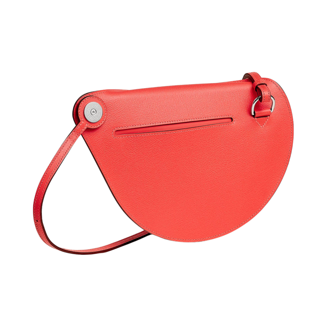 에르메스 쁘띠 코스 백 앱송 & 팔라듐 하드웨어 오랑쥬 필드(Hermes Petite Course Bag Epsom & Palladium Orange Field) - 3