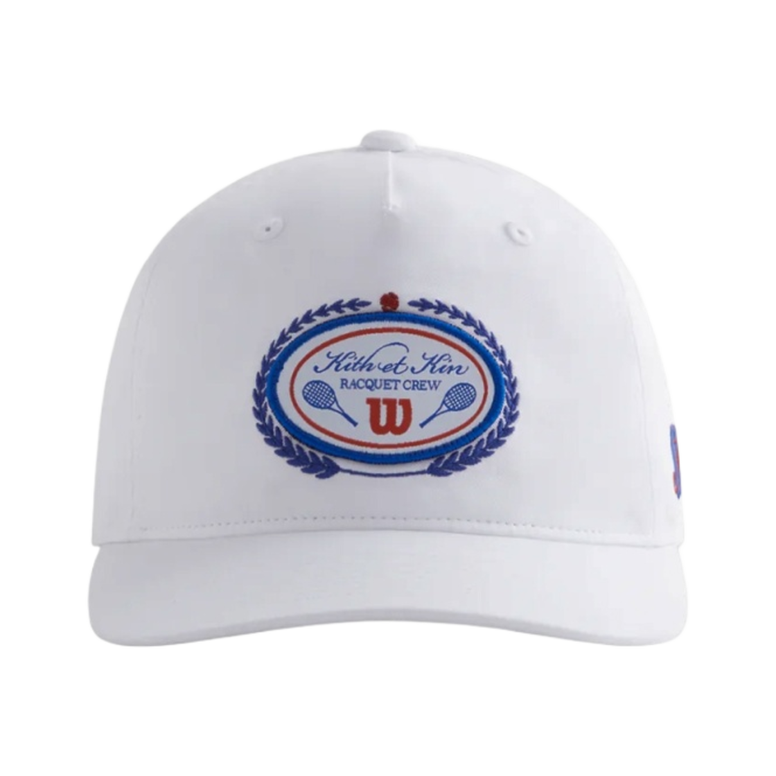 키스 x 윌슨 릴렉스드 옥스포드 핀치 크라운 스냅백 화이트(Kith x Wilson Relaxed Oxford Pinch Crown Snapback White) - 1
