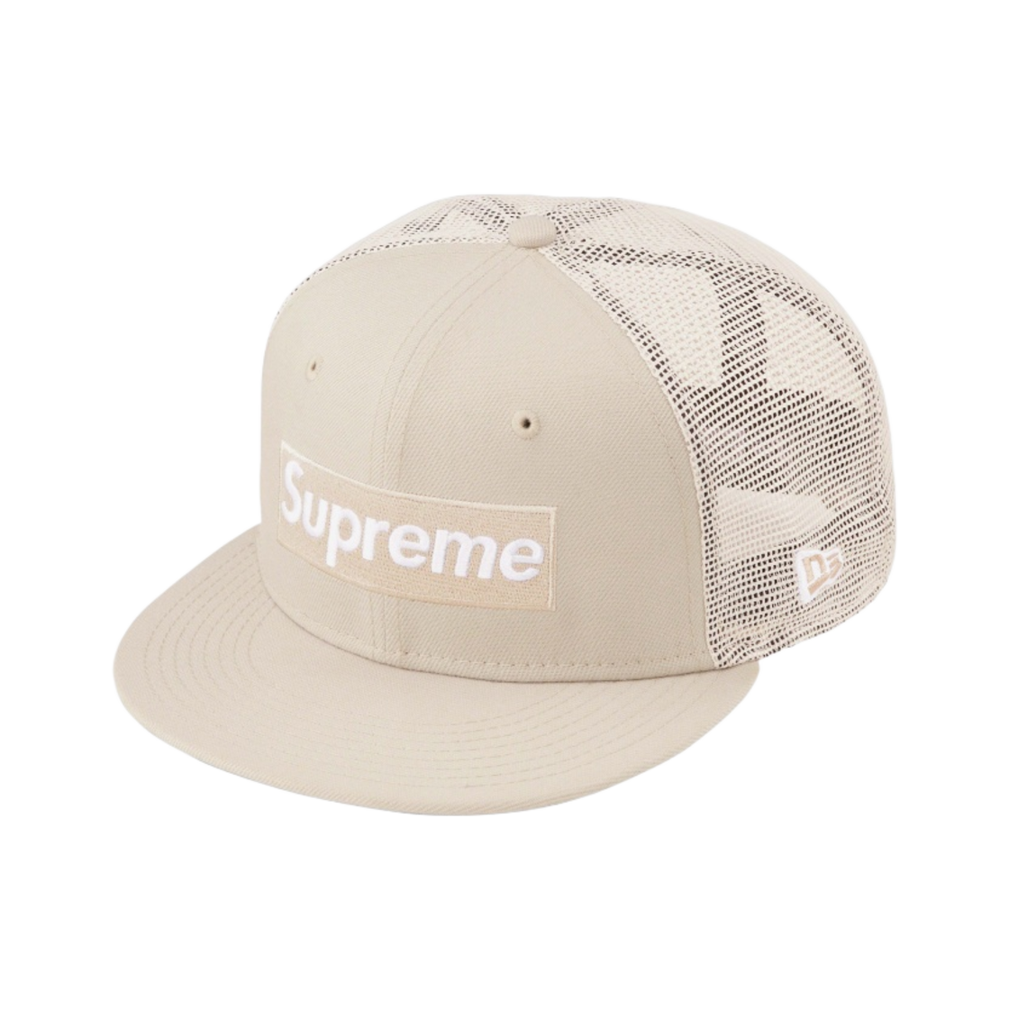 슈프림 박스로고 메쉬 백 뉴에라 스톤 - 23SS(Supreme Box Logo Mesh Back New Era Stone - 23SS) - 1