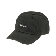 Supreme Small Box Coated Linen 6-Panel Black - 22SS