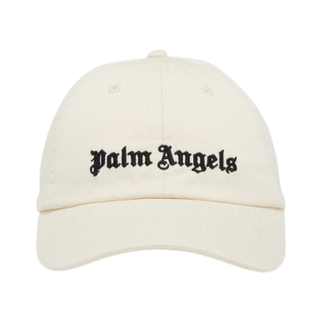 팜 엔젤스 블랙 로고 캡 화이트(Palm Angels Black Logo Cap White)