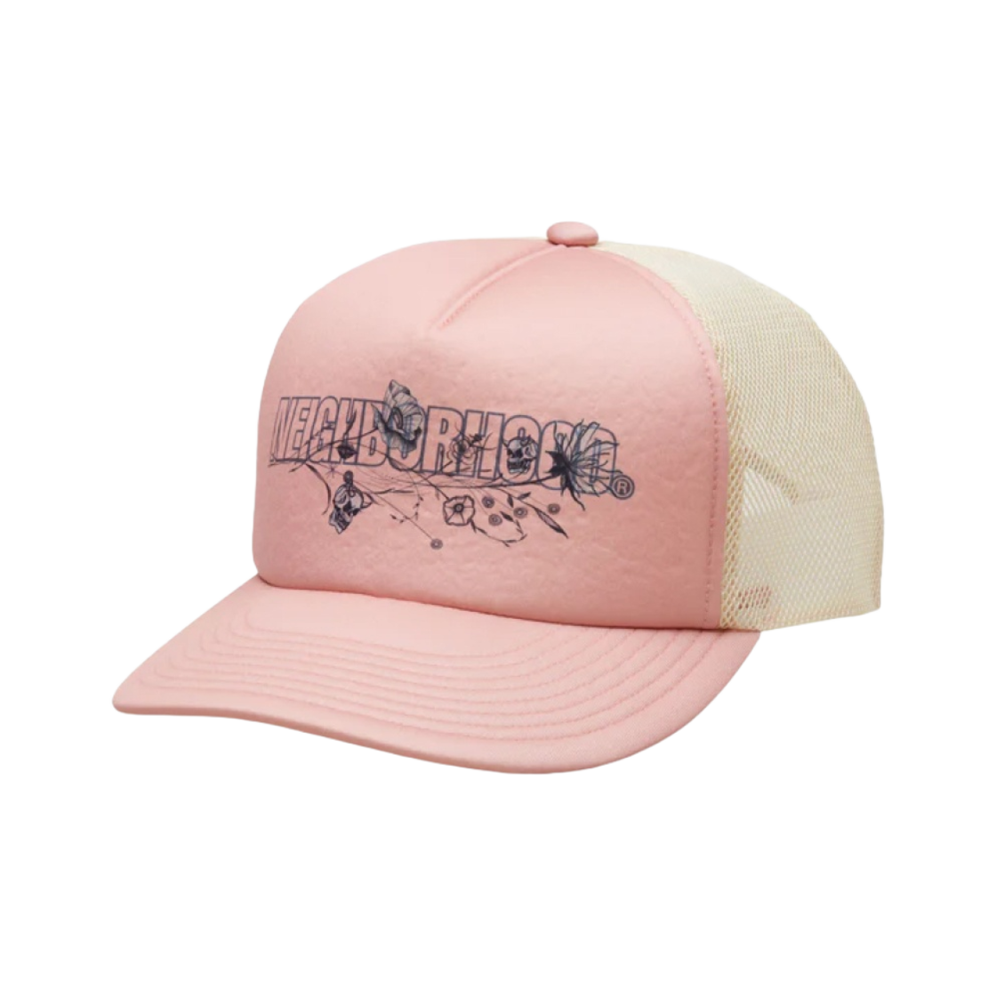 241HCDWN-HT01S Neighborhood x Dr. Woo Mesh Cap Pink