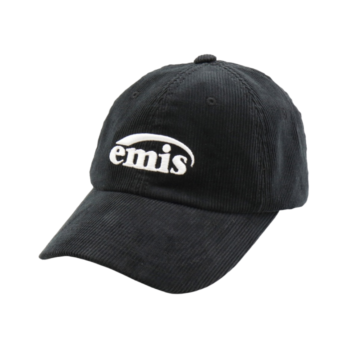 - Emis New Logo Corduroy Emis Cap Black