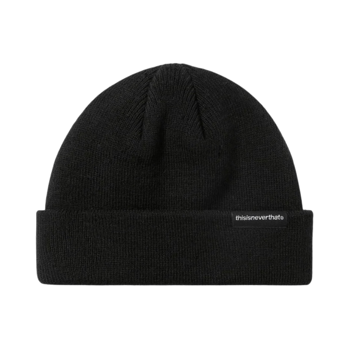 디스이즈네버댓 SP 로고 투웨이 비니 블랙(Thisisneverthat SP-Logo 2way Beanie Black) - 1