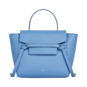 Celine Nano Belt Bag in Grained Calfskin Azure