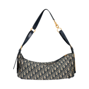 Dior Medium D-Journey Bag Dior Oblique Jacquard Blue