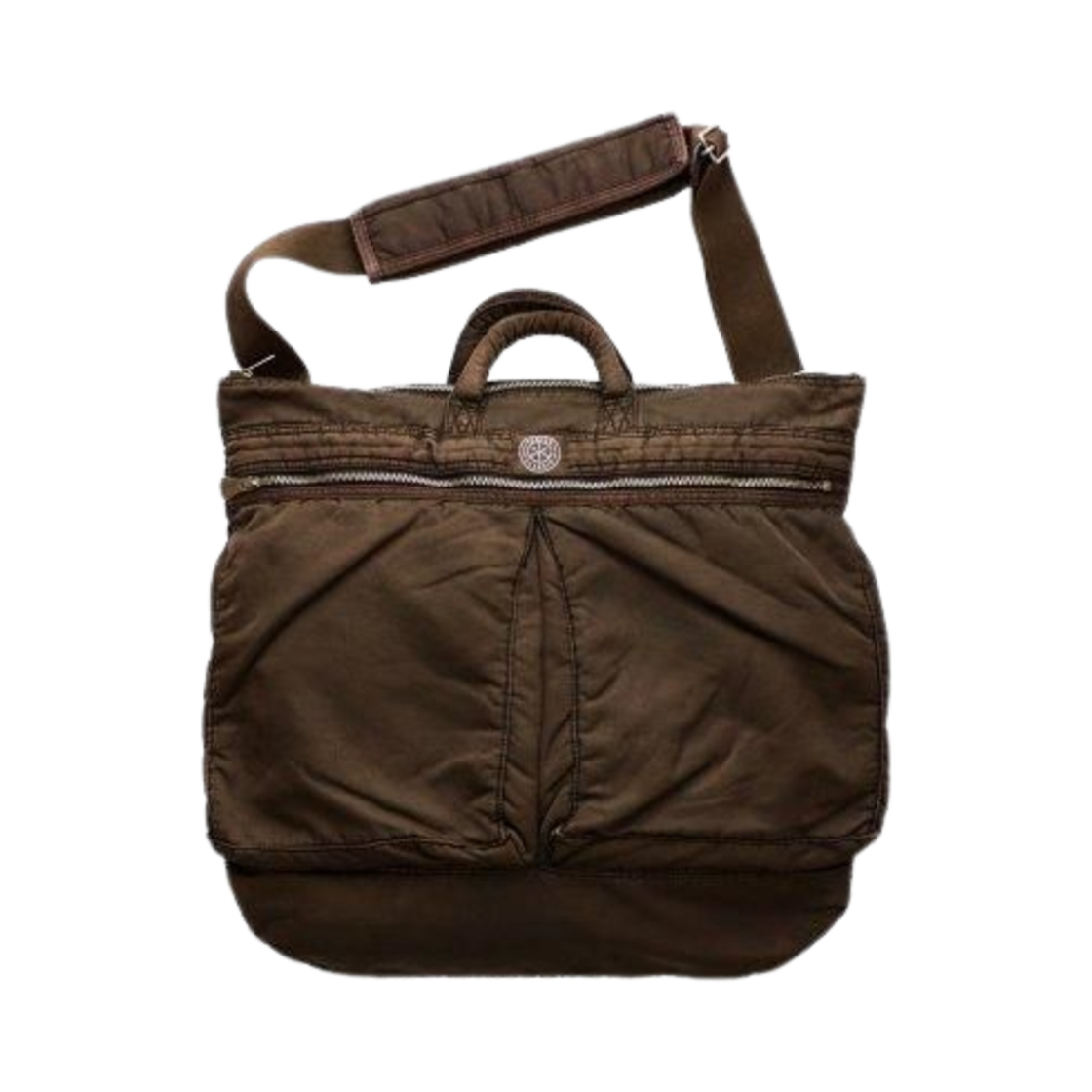 포터 클래식 슈퍼 나일론 헬멧 케이스 골든 브라운(Porter Classic Super Nylon Helmet Case Golden Brown)