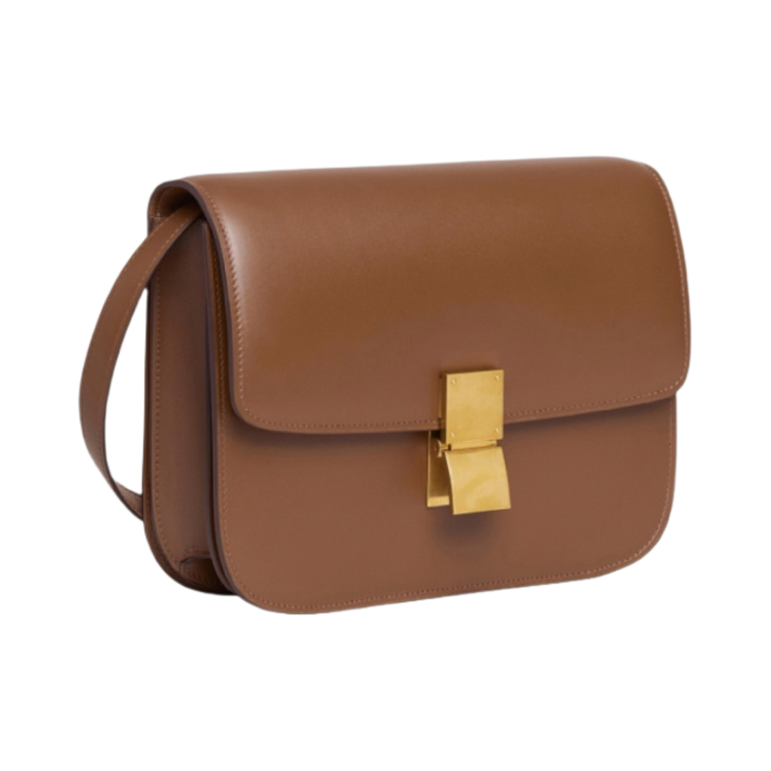 셀린느 박스 카프스킨 미디움 클래식백 카멜(Celine Medium Classic Bag in Box Calfskin Camel) - 2