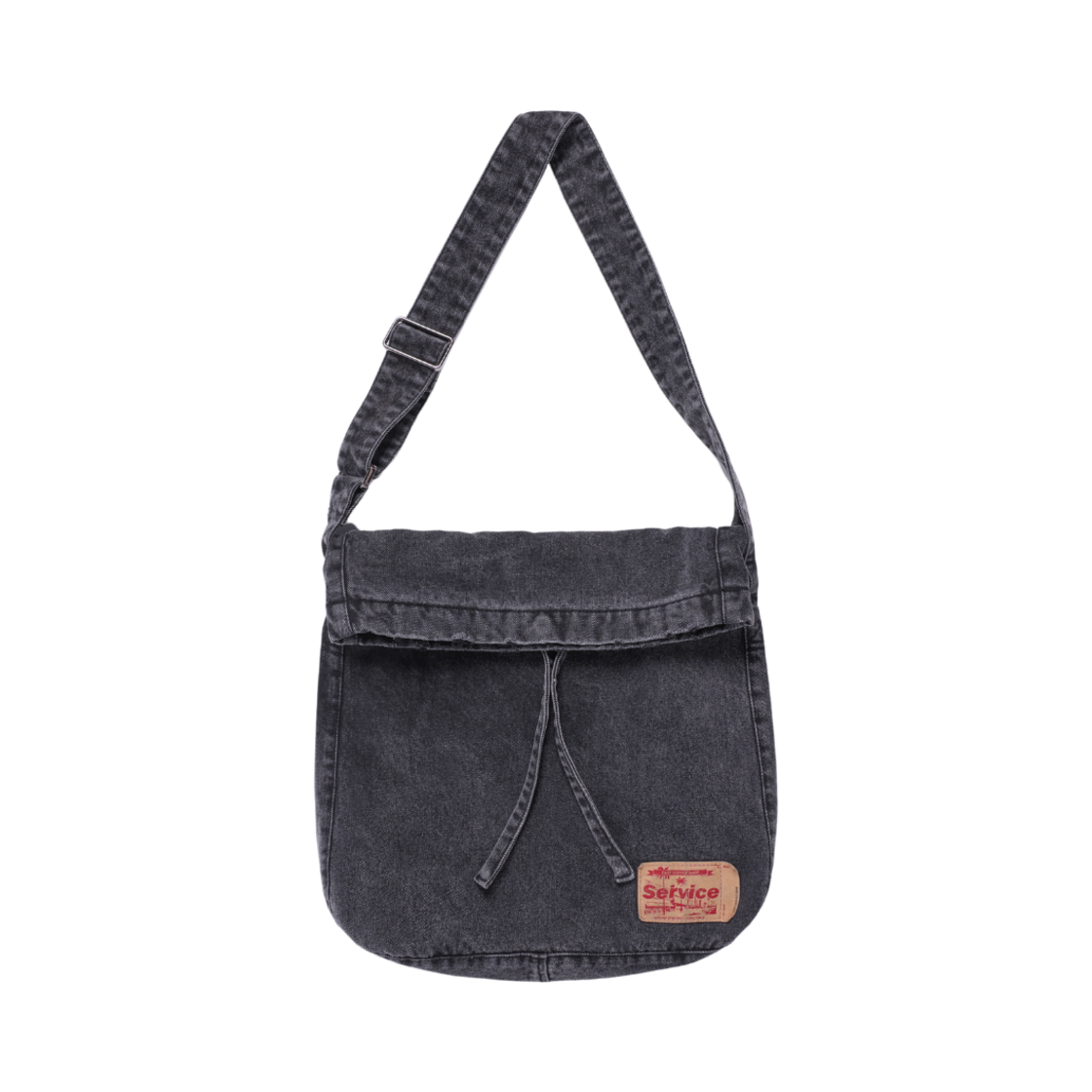 이스트서비스샵 데님 다이드 크로스백 블랙(eastserviceshop Denim Dyed Cross Bag Black)