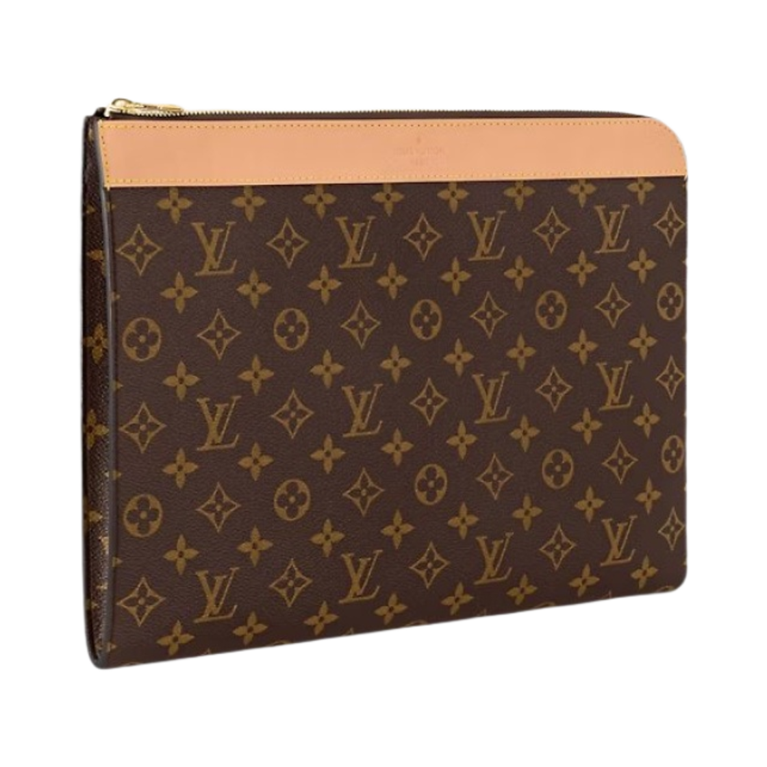 M82540 Louis Vuitton Pochette Jour Monogram Coated Canvas Gold
