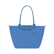 Longchamp Le Pliage Green L Tote Bag Cornflower