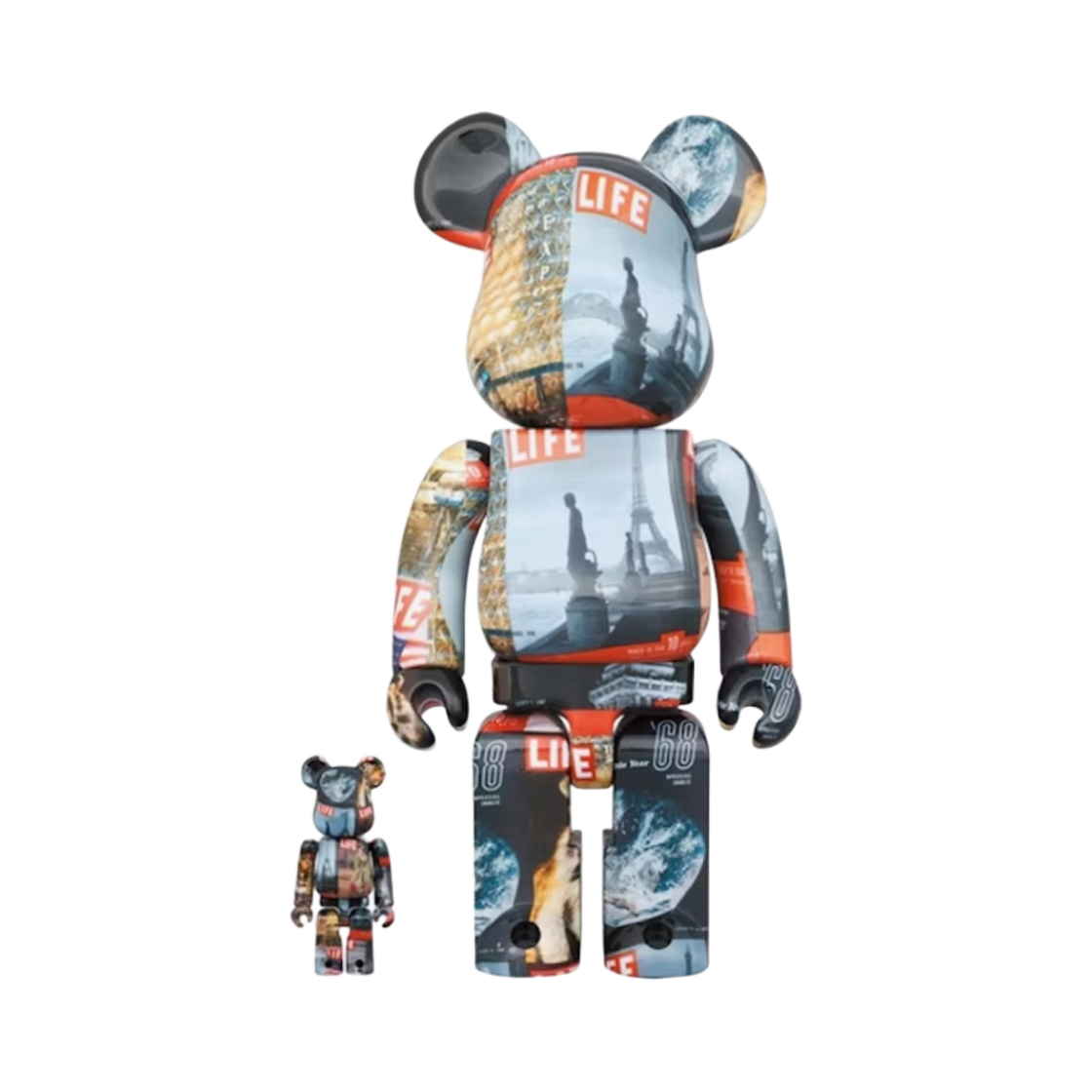 베어브릭 x 라이프 매거진 100% & 400% 세트(Bearbrick x Life Magazine 100% & 400% Set) - 1