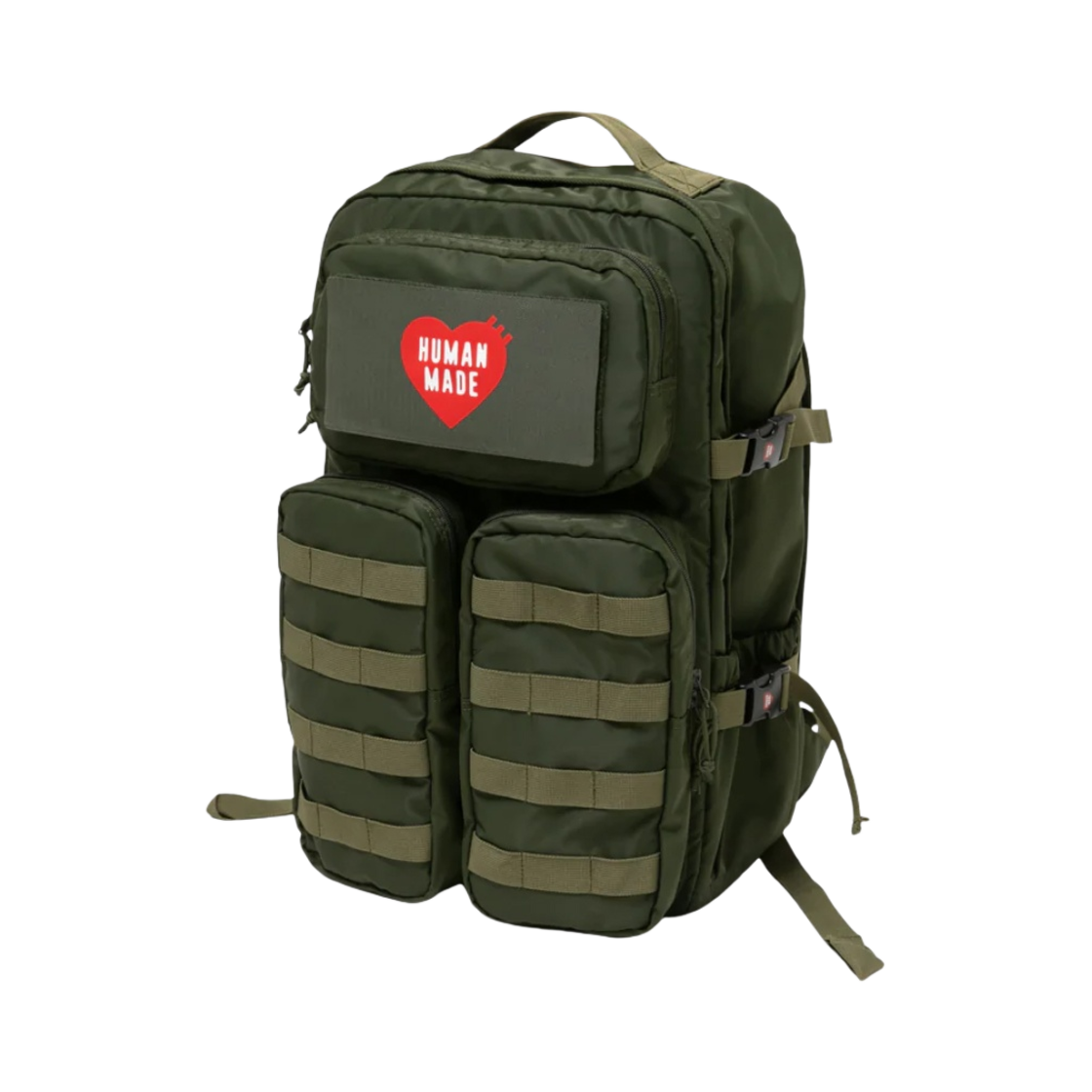 휴먼 메이드 밀리터리 백팩 올리브 드랩(Human Made Military Backpack Olive Drab)
