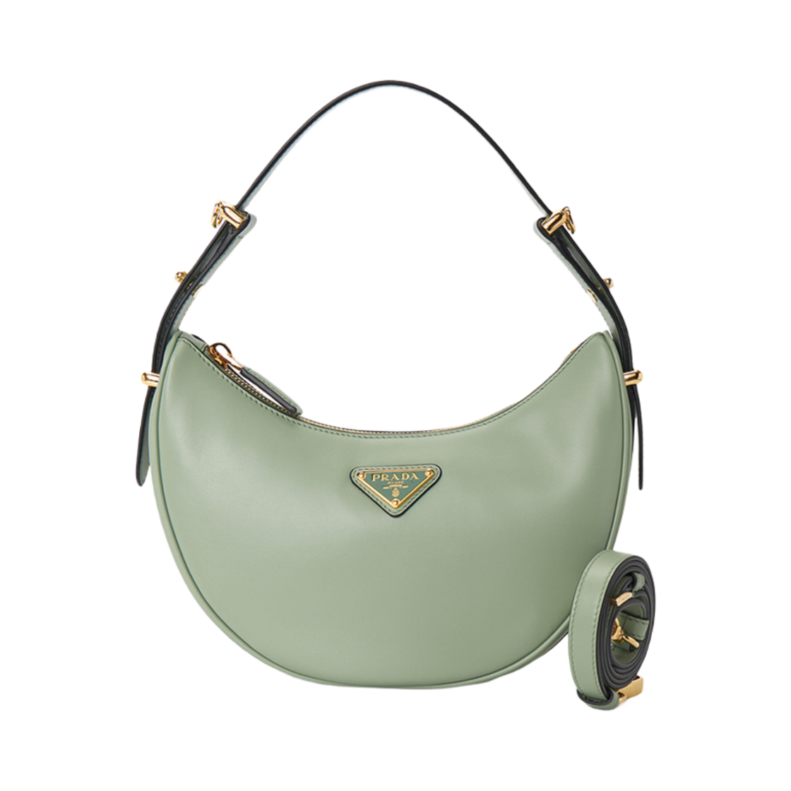 프라다 아르케 호보 백 그린(Prada Arque Hobo Bag Green) - 1