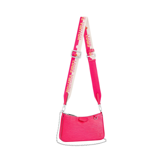 Louis Vuitton Easy Pouch On Strap Epi Dragon Fruit Pink