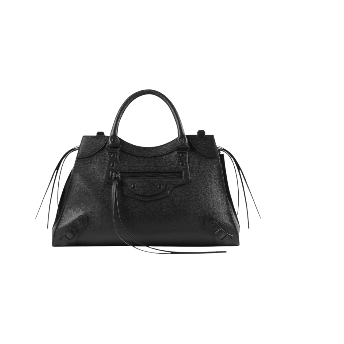발렌시아가 네오 클래식 미디움 핸드백 블랙(Balenciaga Neo Classic Medium Handbag Black) - 1
