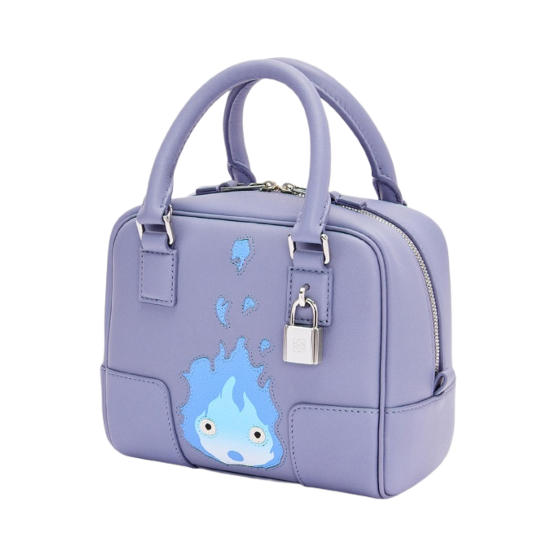 로에베 x 하울의 움직이는 성 캘시퍼 아마조나 16백 나파 카프스킨 블루베리(Loewe x Howl's Moving Castle Calcifer Amazona 16 Bag in Nappa Calfskin Blueberry) - 2