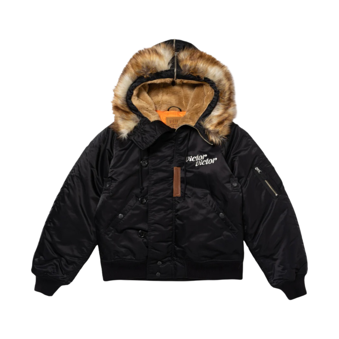 빅터 빅터 N2 플라이트 자켓 블랙(Victor Victor N2 Flight Jacket Black)