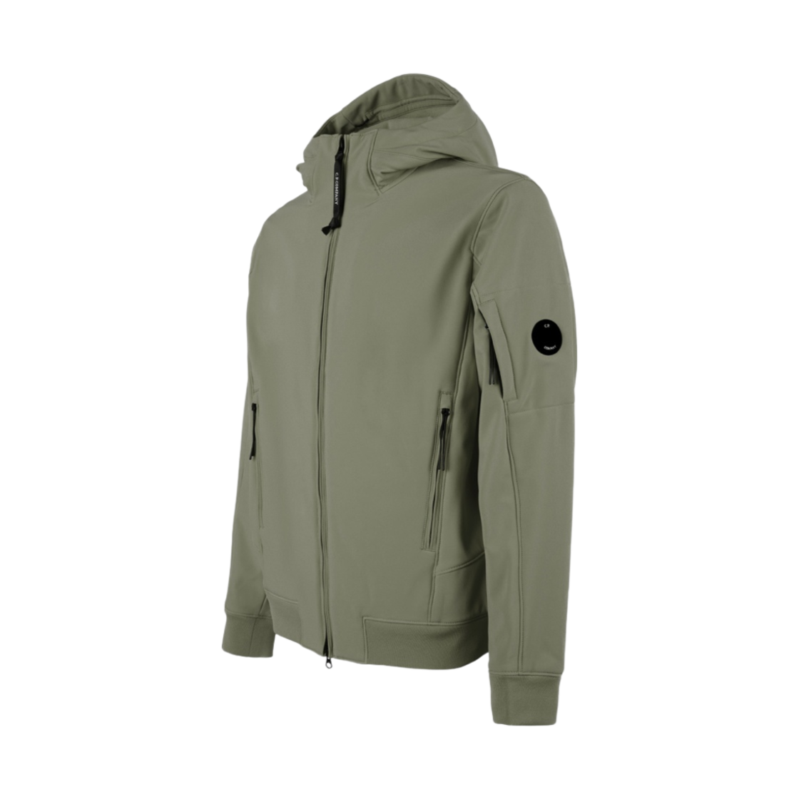 C.P. 컴퍼니 쉘-R 듀얼 지퍼 후드 자켓 타임 그린 - 22FW(C.P. Company Shell-R Dual Zip Hooded Jacket Thyme Green - 22FW) - 2