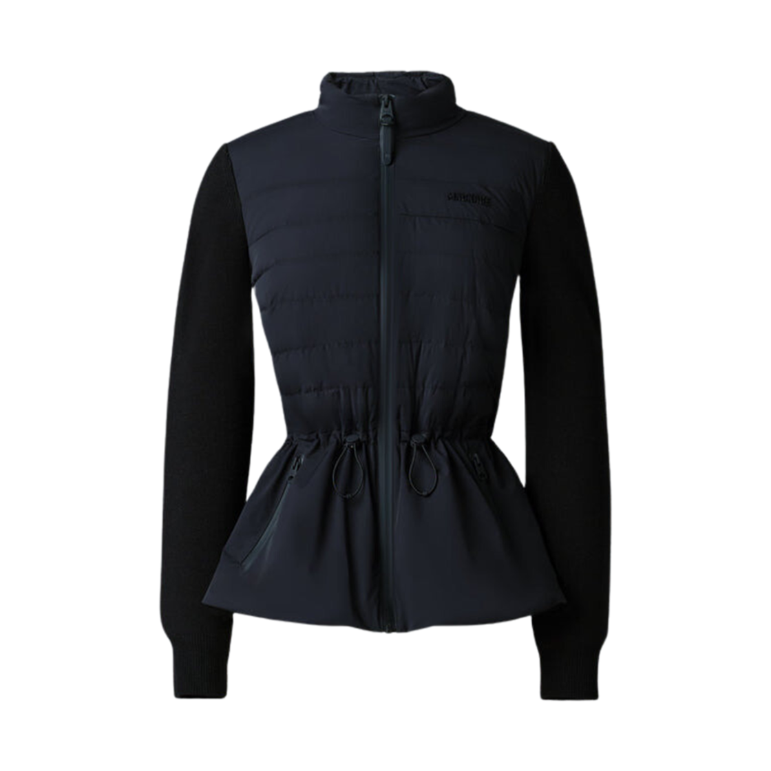 LAIKA (W) Mackage Laika Hybrid Down Jacket with Peplum Black