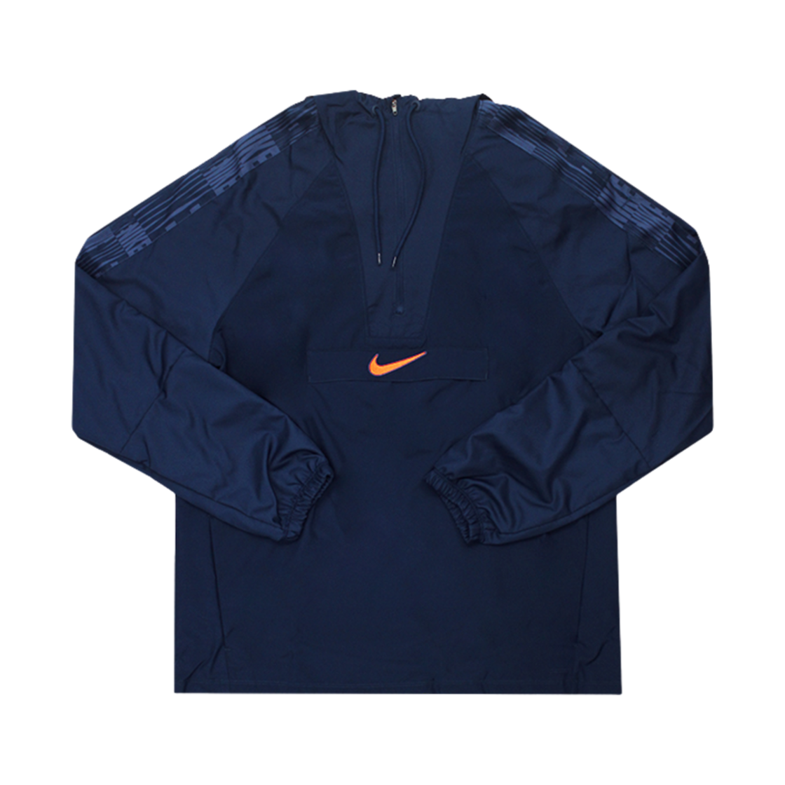 나이키 아카데미+ 리펠 아노락 자켓 블루 보이드 - 아시아(Nike Academy+ Repel Anorak Jacket Blue Void - Asia)