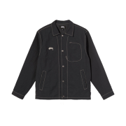 Stussy Folsom Coach Jacket Black