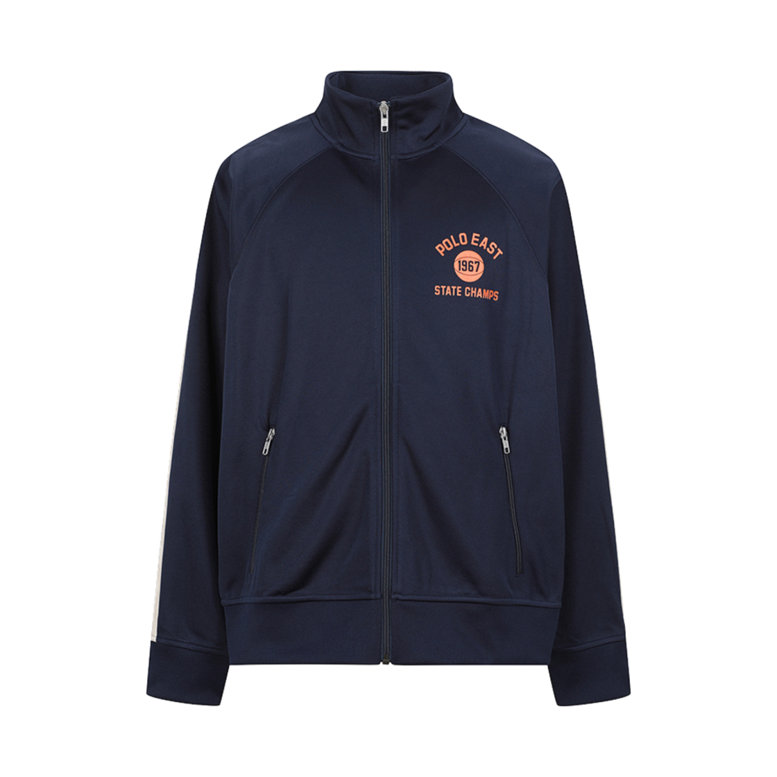 [30%적립] 폴로 랄프 로렌 로고 트랙 자켓 네이비 - 24FW