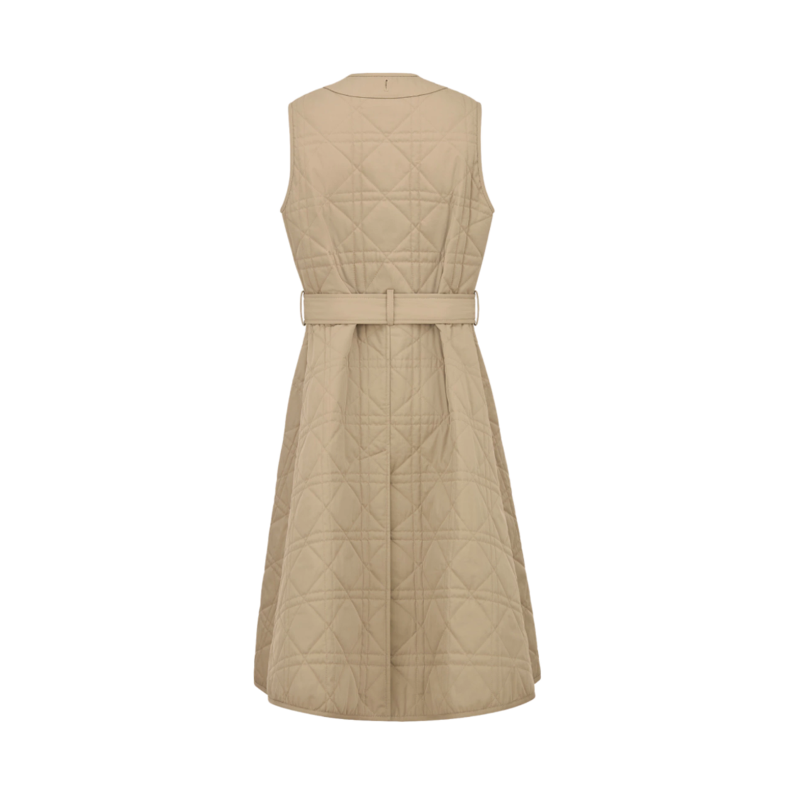 (W) 디올 3-in-1 매크로까나쥬 트렌치코트 베이지 코튼 개버딘((W) Dior 3-in-1 Macrocannage Trench Coat Beige Cotton Gabardine) - 6