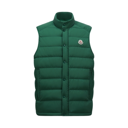 Moncler Barthe Down Vest Emerald Green - 25SS