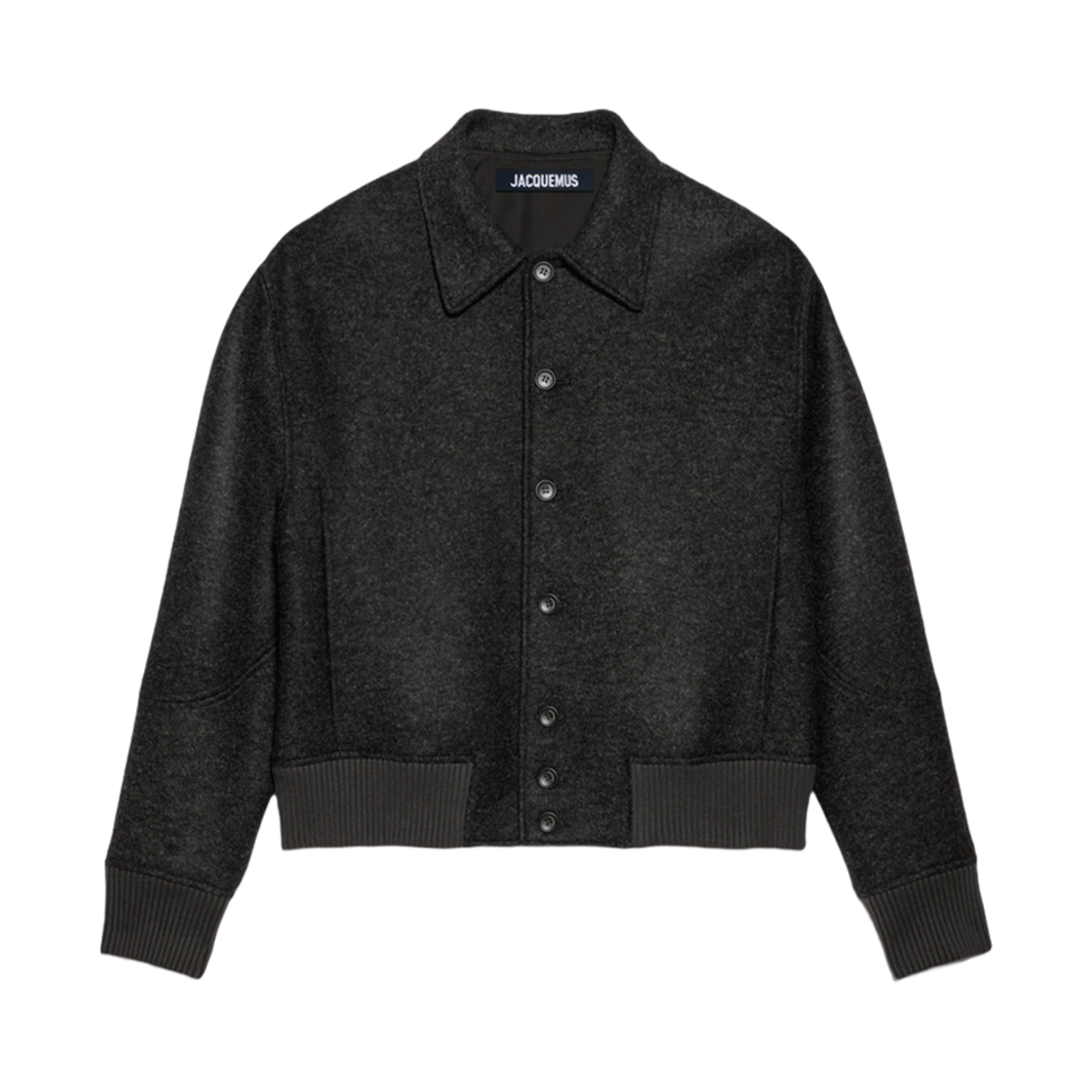 자크뮈스 르 봄버 펠트로 펠티드 봄버 다크 그레이(Jacquemus Le Bomber Feltro Felted Bomber Dark Grey)