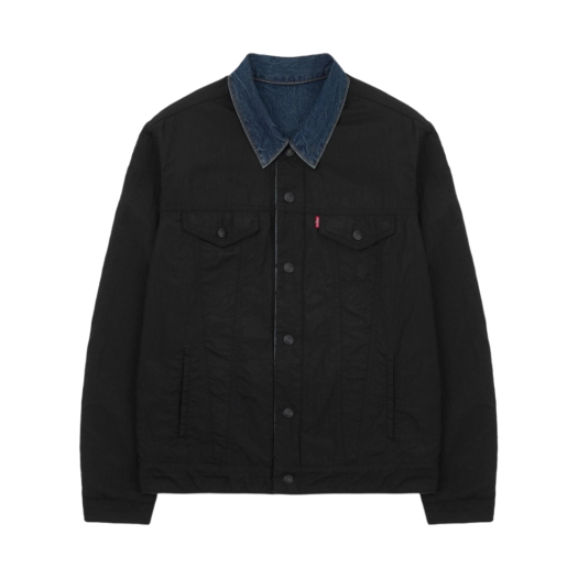 Jordan x Levi's Reversible Trucker Jacket Indigo
