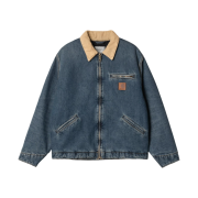 Carhartt WIP OG Detroit Jacket Blue Dusty Hamilton Brown