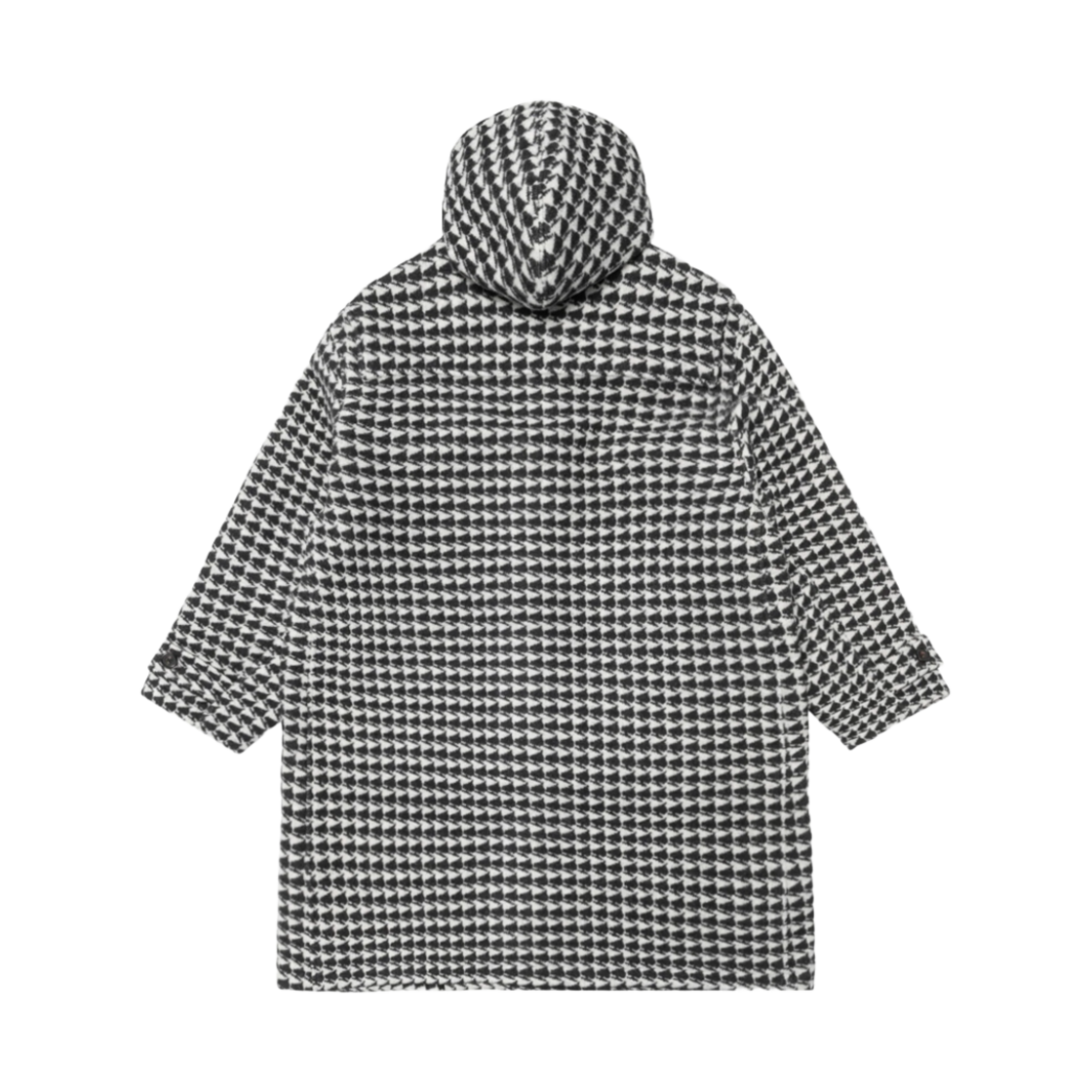 스투시 x 데님 티어스 더플 코트 블랙(Stussy x Denim Tears Duffle Coat Black) - 2